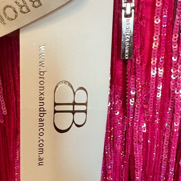 Bronx and Banco Pink Mini Dress - Picture 13 of 17